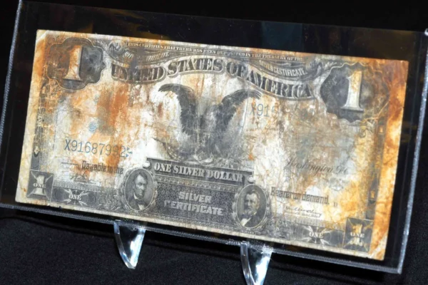 What is a dollar bill with a silver certificate