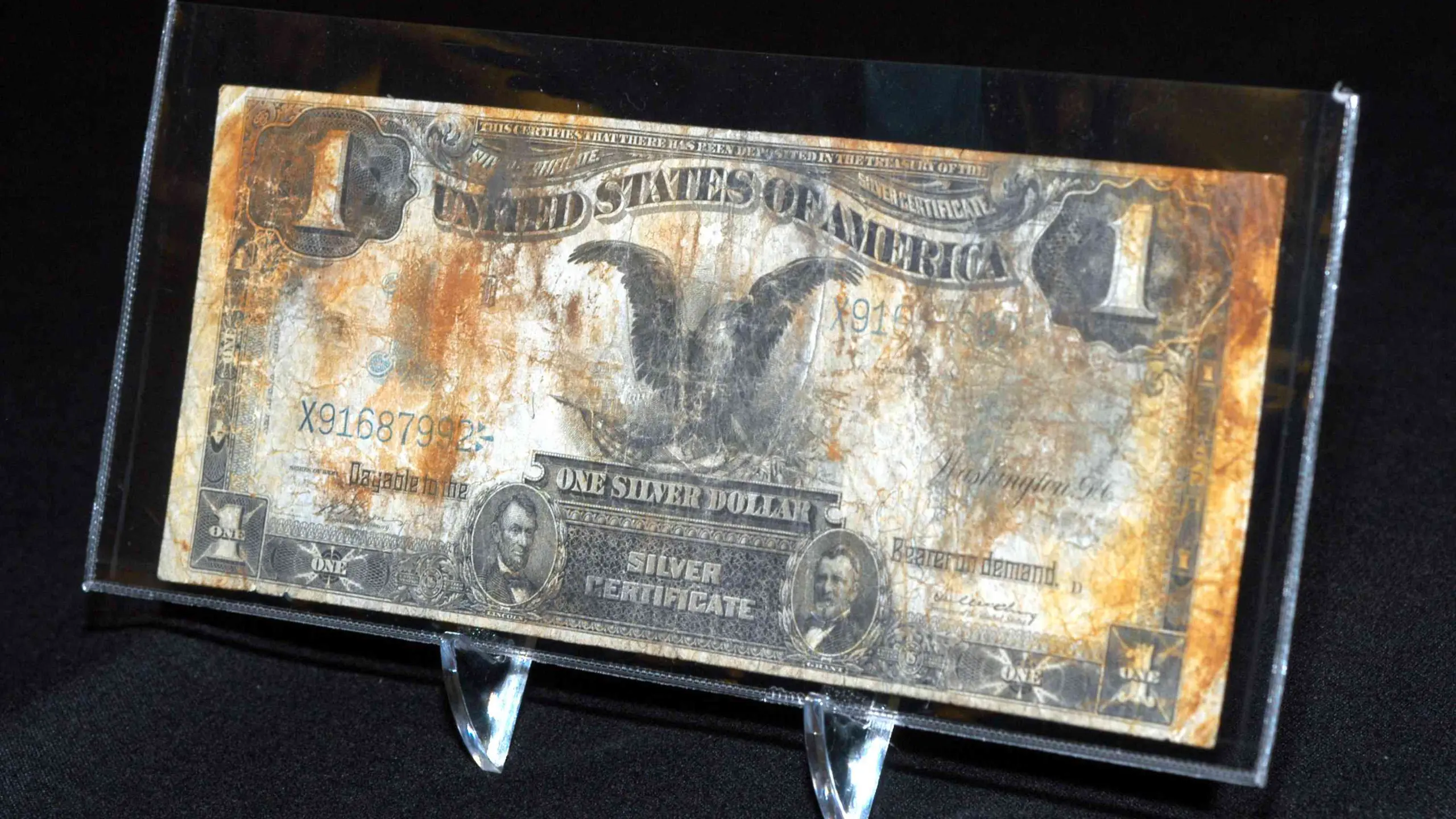 What is a dollar bill with a silver certificate